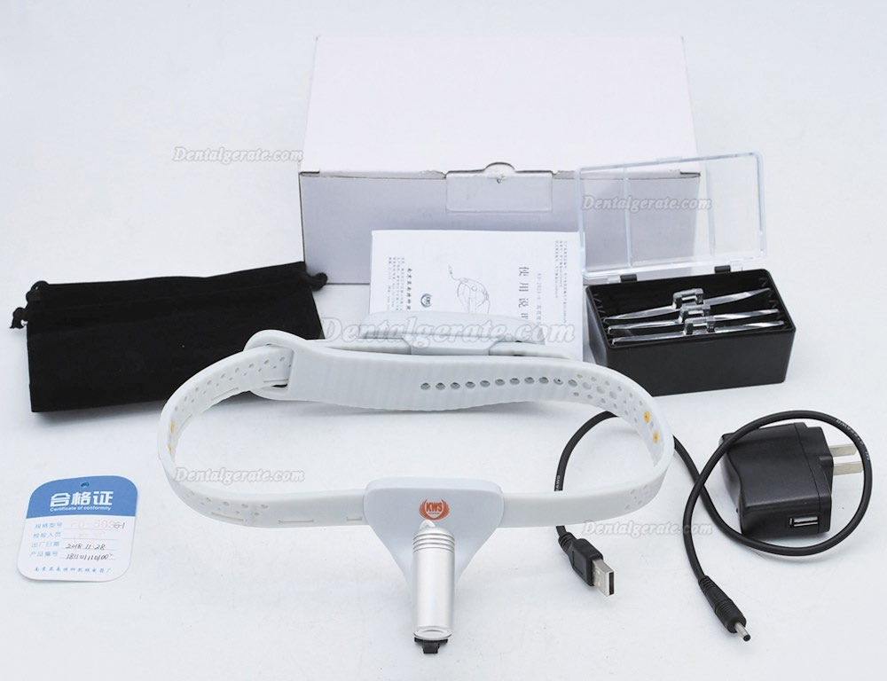 KWS CRI 3W Led Dental Kopflicht Dentalscheinwerfer medizinisch KD-202A-8